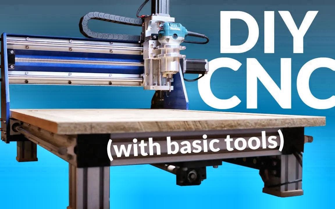 [Ben Makes] 制作具有有限工具的DIY CNC机器哔哩哔哩bilibili