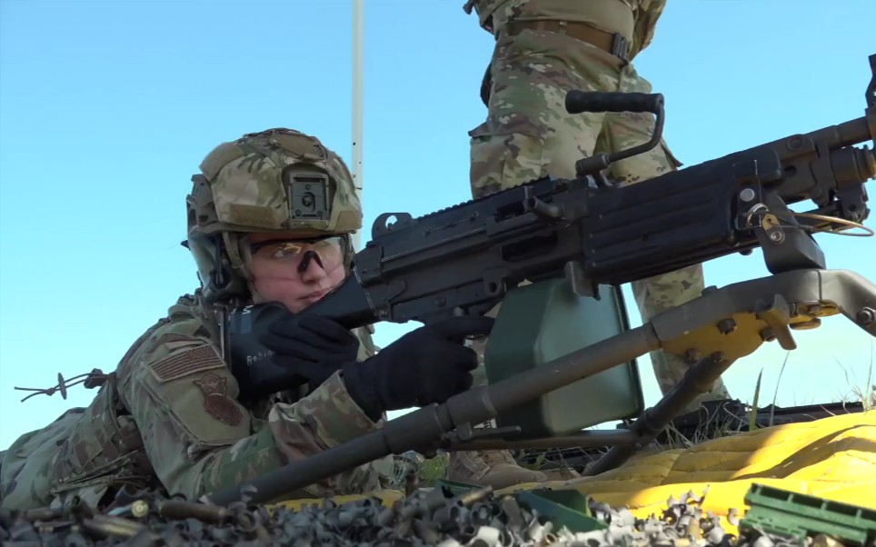 usamilitaryusairforce空军116th安全部队射击训练