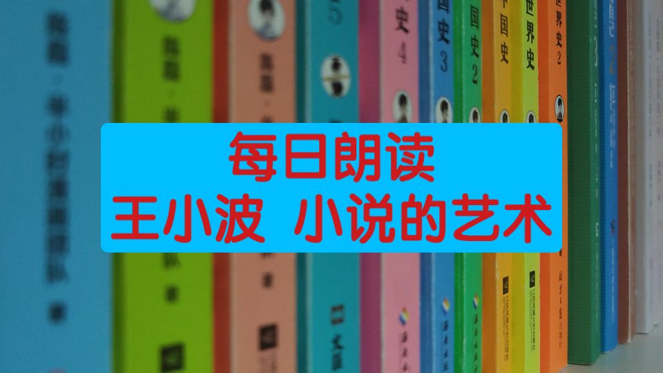 [图]每日朗读王小波 小说的艺术