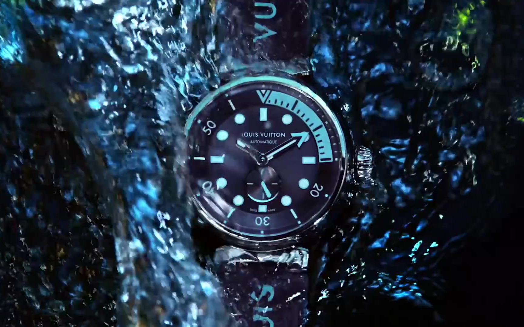 路易威登 lv 手表 奢侈品 tambour street diver - louis vuitton