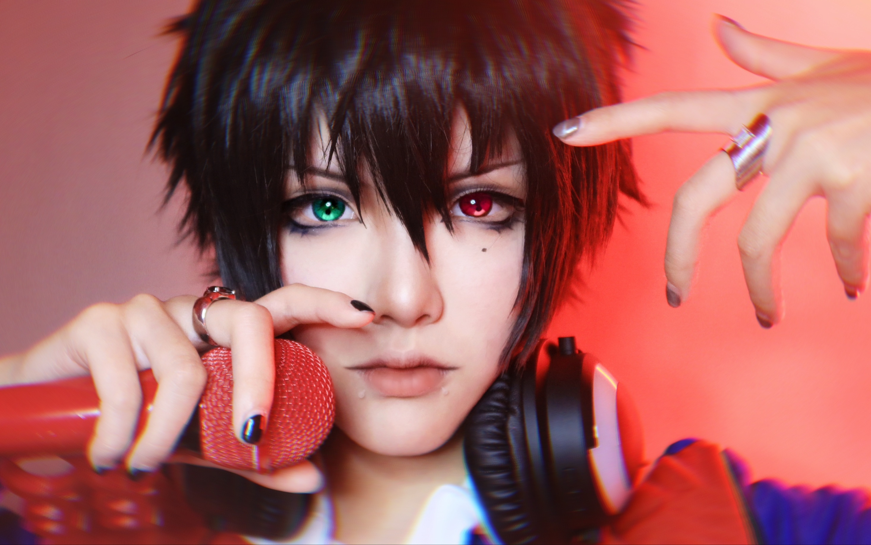 r.b】催眠麦克风-山田一郎cos仿妆 | buster bros | cos妆教