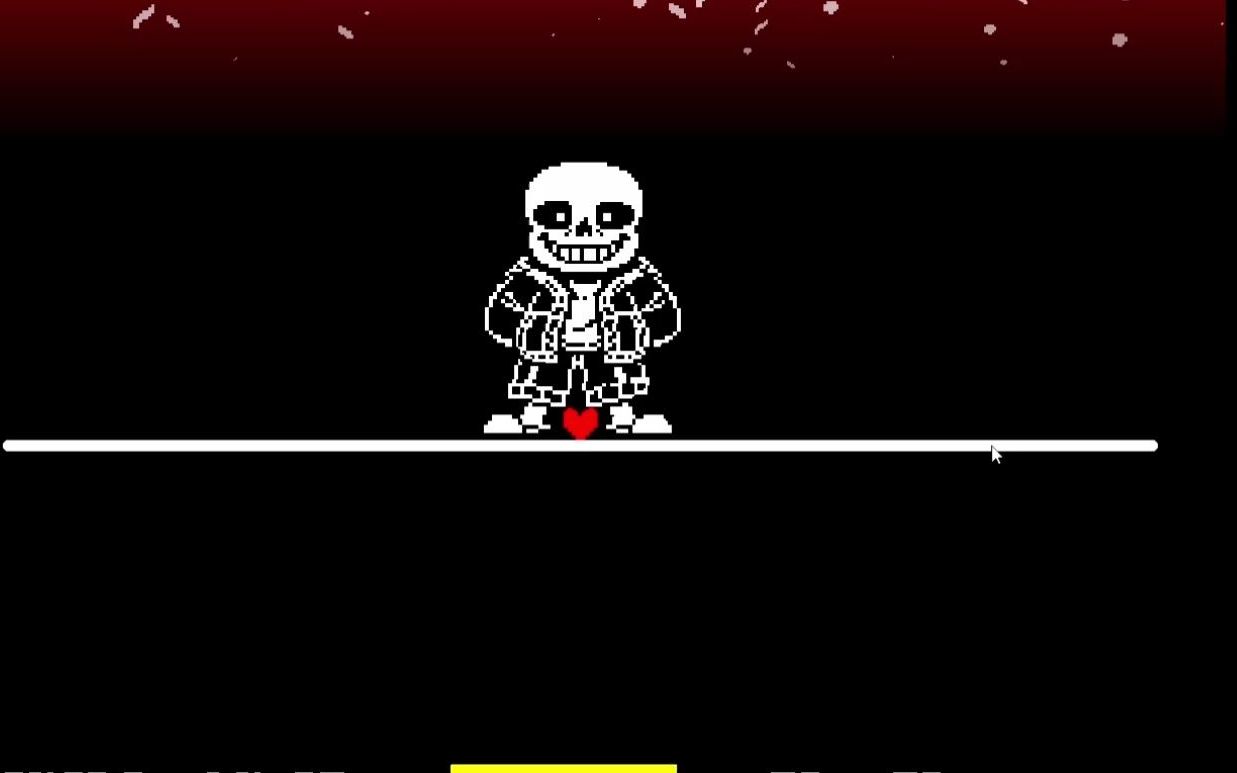 undertale和平线sans自定义战预告