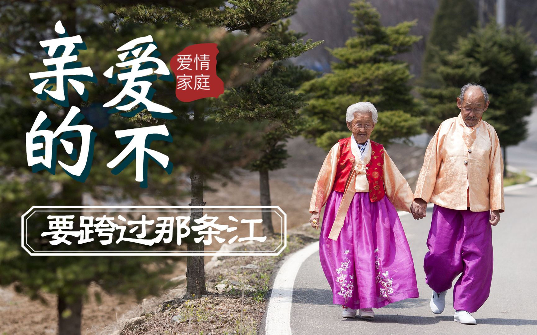 却对白头偕老的以沫满含热泪《亲爱的,不要跨过那条江》