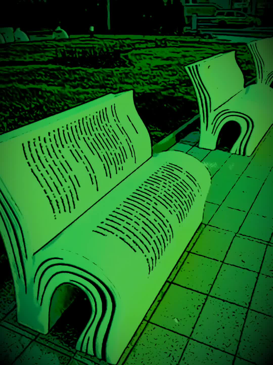 73创意座椅,城市新风景!闪电形状的城市家具设计让你眼前一亮!