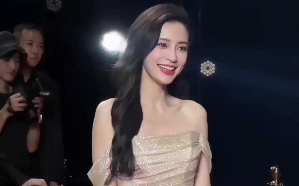 angelababy顶级神颜之红毯篇:令人震撼的美貌