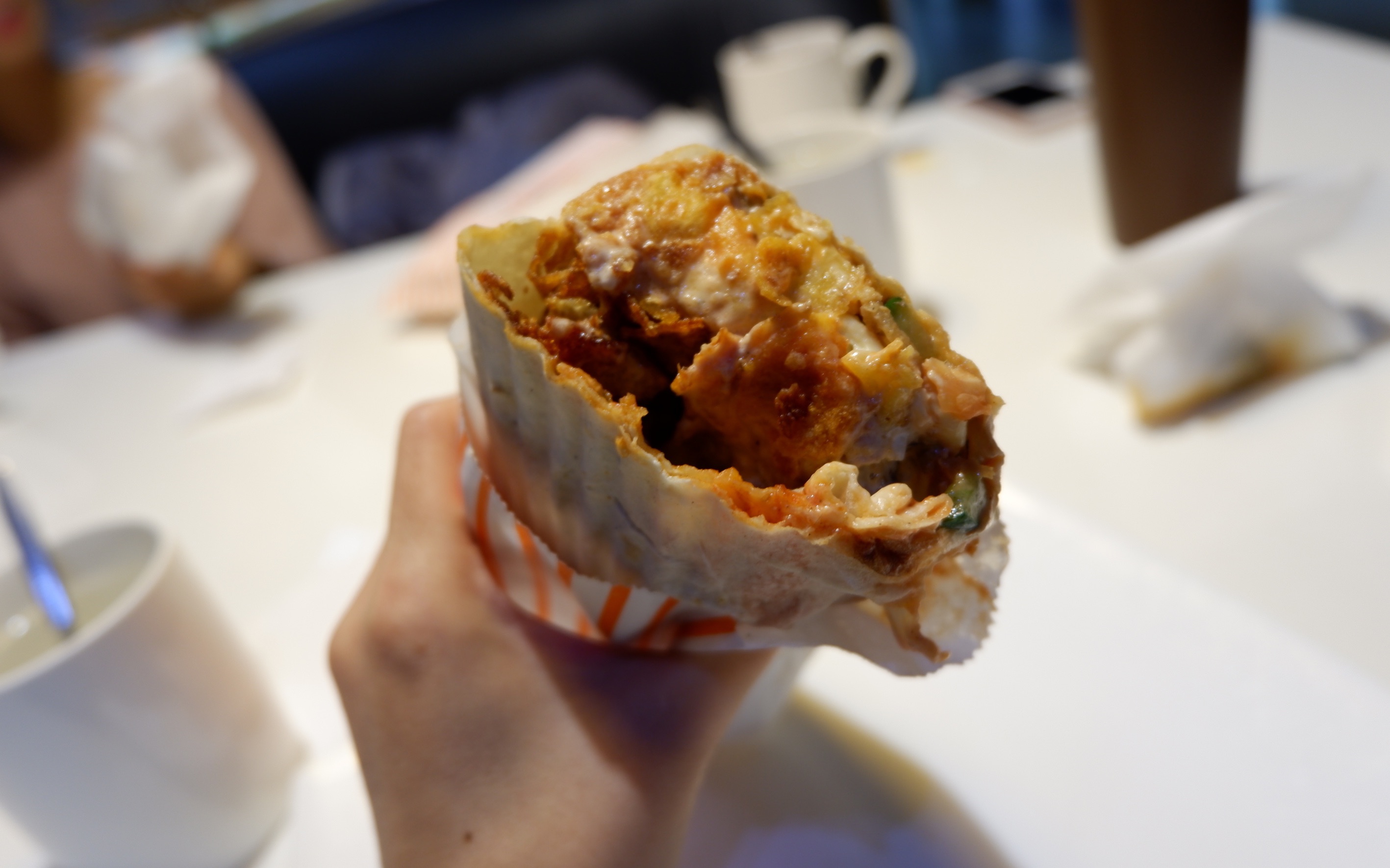 【哈萨克最美味的土耳其烤肉卷】giraffe!