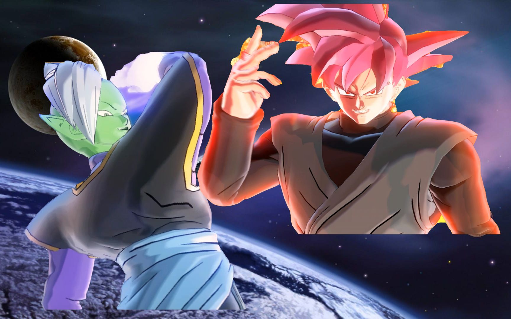 【龙珠超宇宙】(扎马斯连续被摔)扎马斯vs超红黑悟空