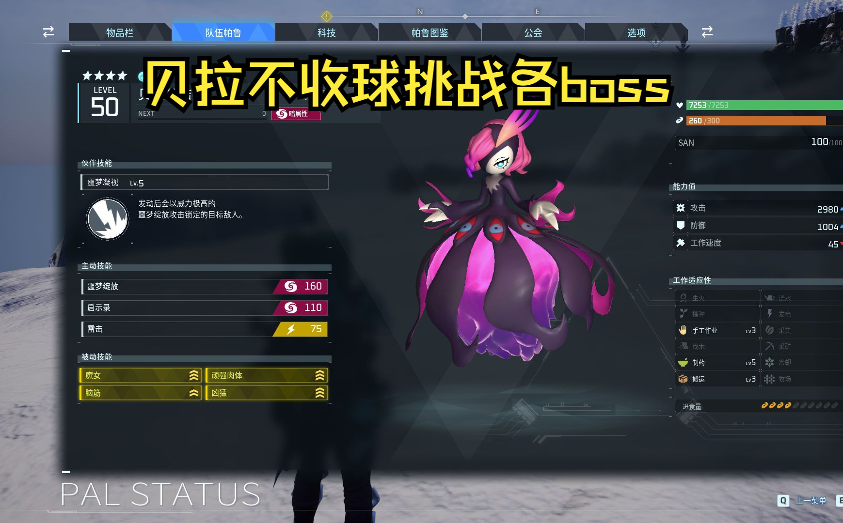 贝菈露洁vs四传说 塔主