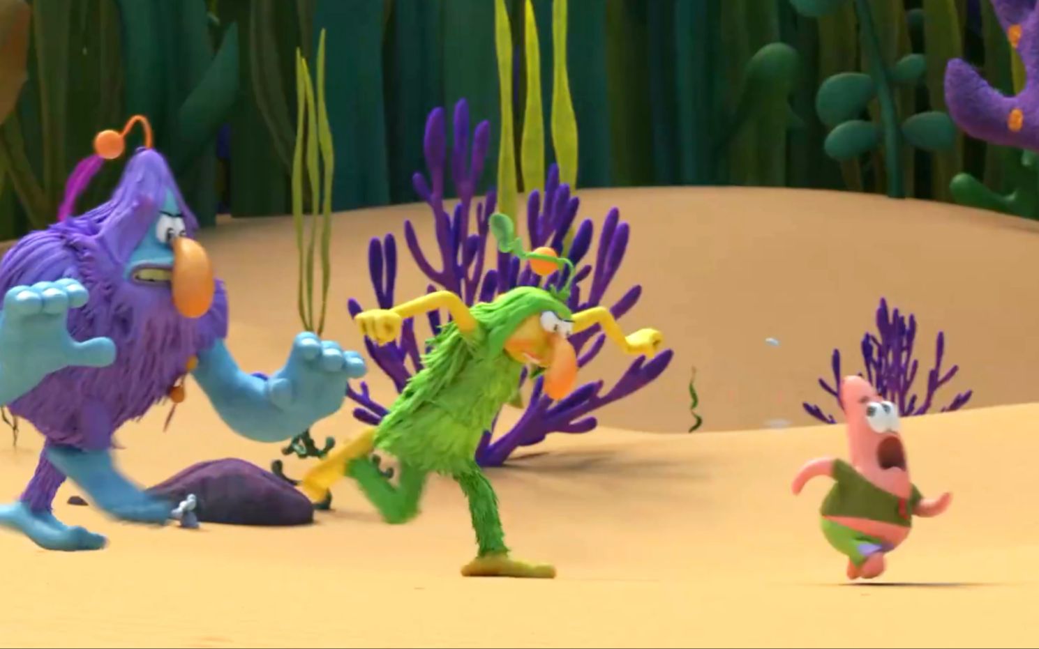 海绵宝宝珊瑚营地—寻找野人【下】