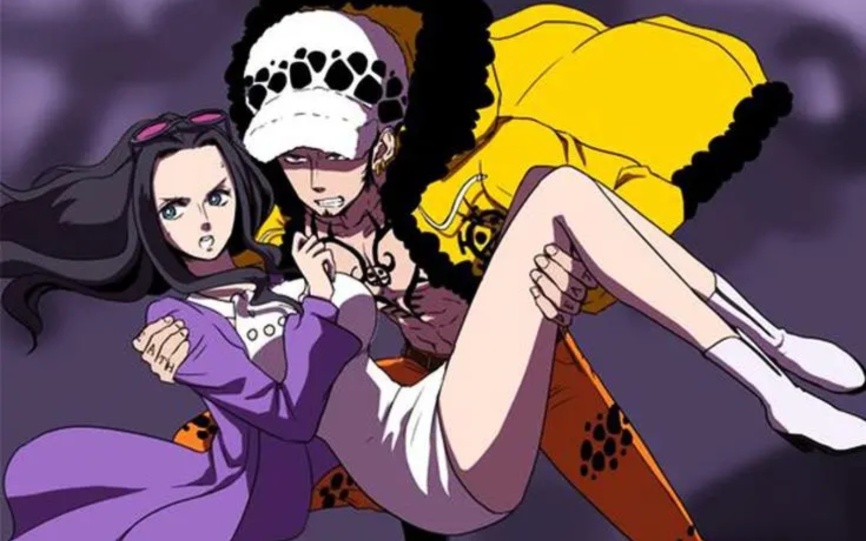 罗宾&罗 各团智商担当 莫名的cp感