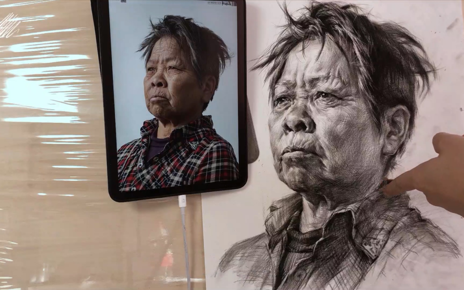 北京完美教学金牌素描导师张海霆视频教学片段