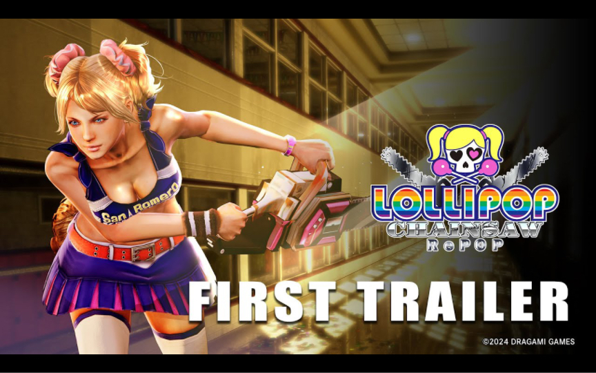 [图]电锯甜心 重制版 Lollipop Chainsaw REPOP 首发预告片 trailer 9月25日发售