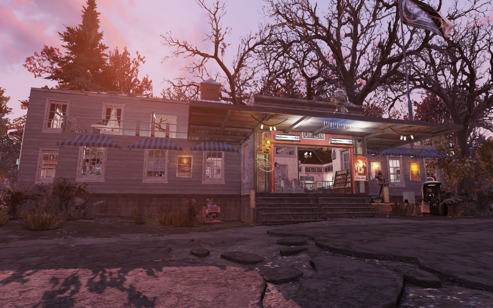 【辐射76】改进版超市建筑展示~收集爱好者推荐建筑类型_单机游戏热门