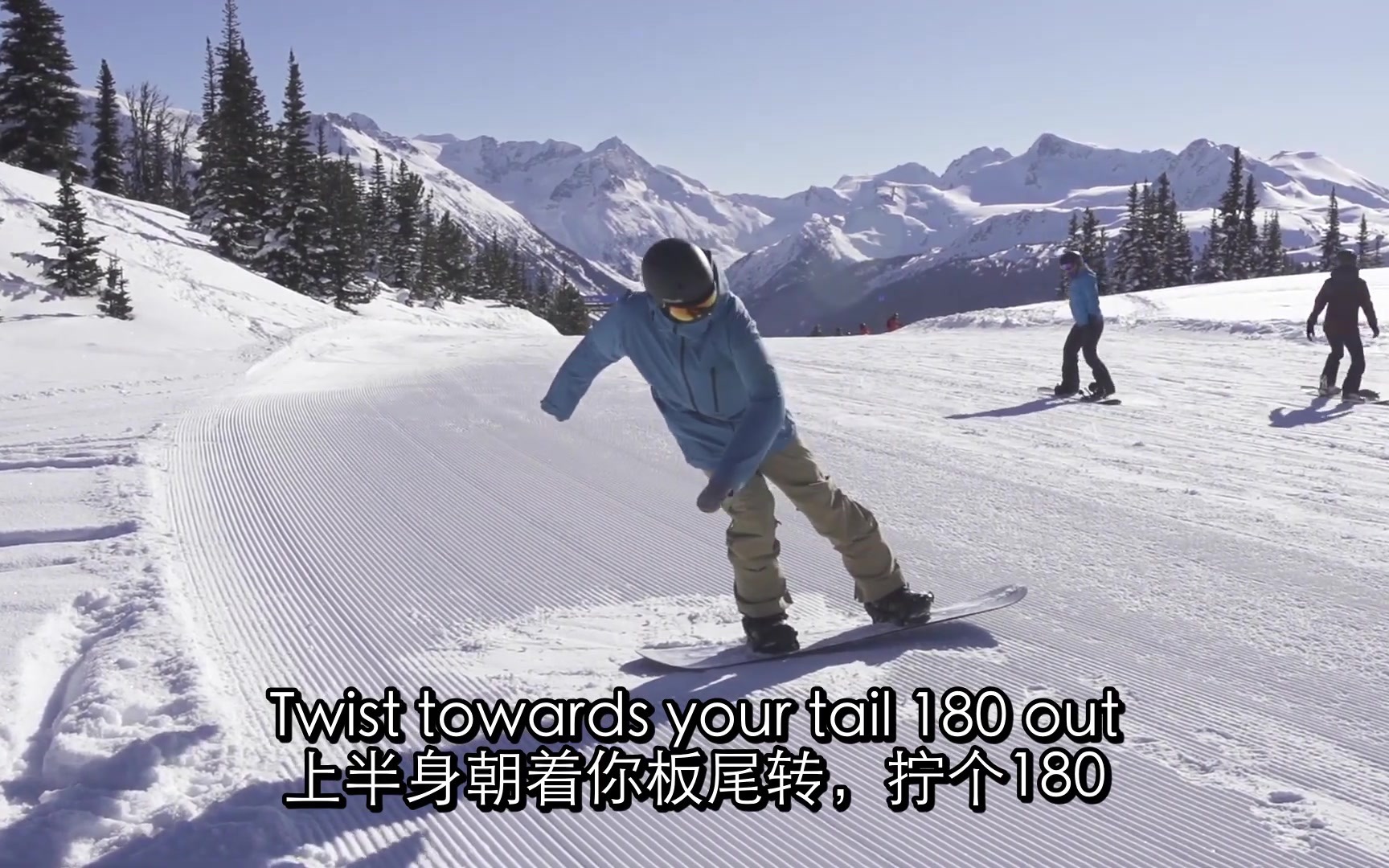 粘板高级篇2板尾粘跳内转180SnowboardAddiction单板滑雪哔哩哔哩bilibili