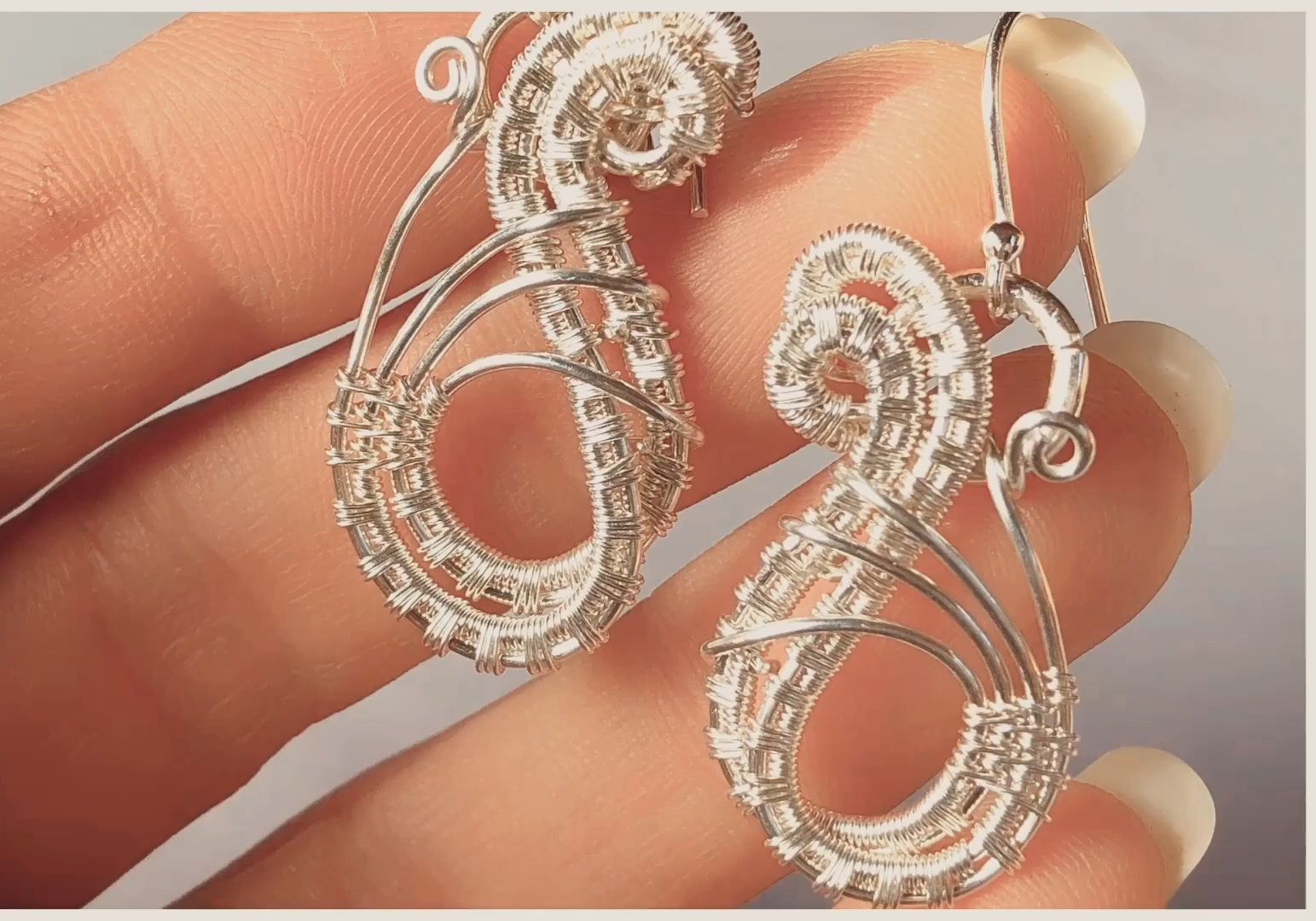 【kelly jones jewellery】包石吊坠 金属缠绕绕线制作教程112