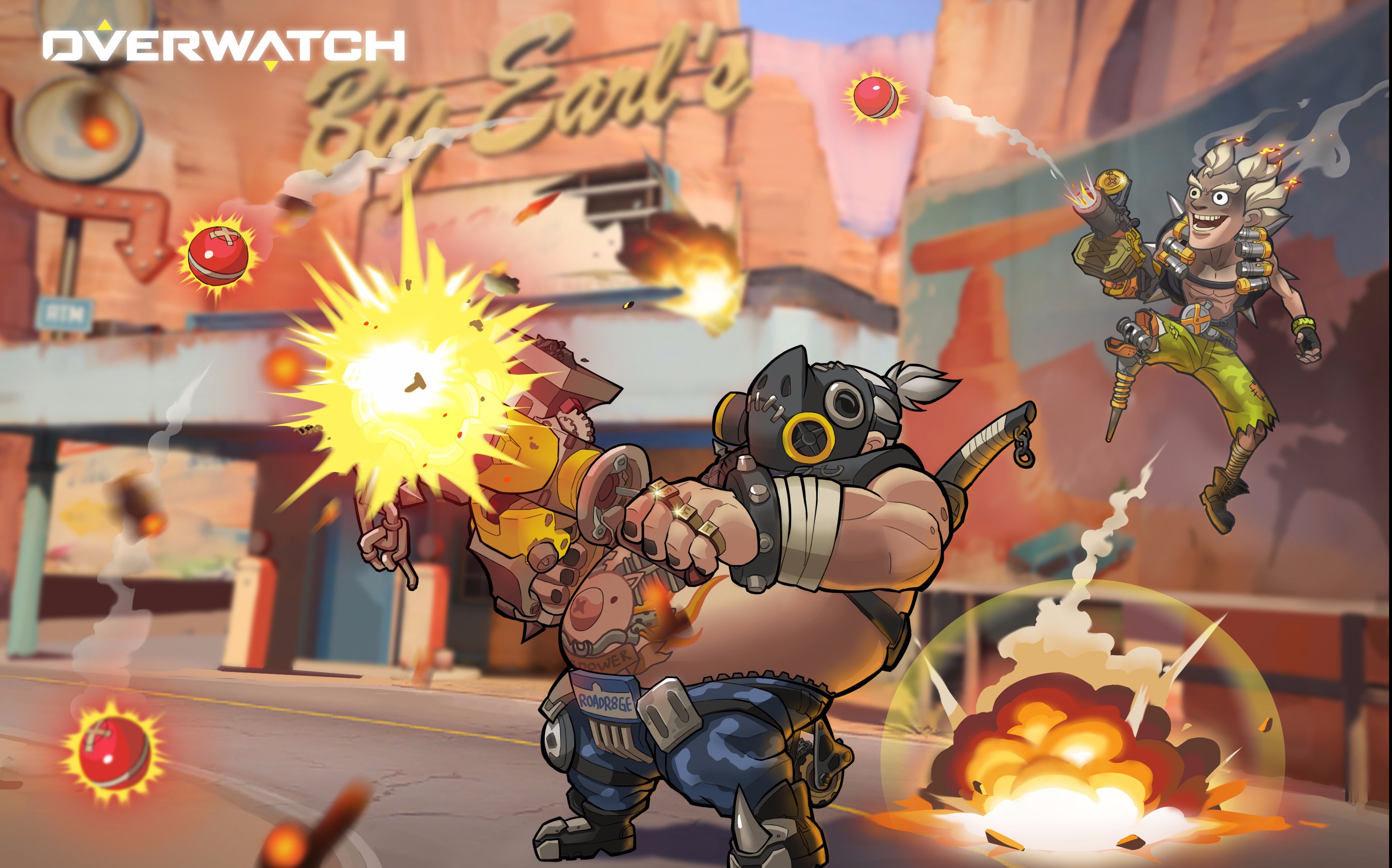 守望先锋精彩集锦第9期:狂鼠:简单的几何学