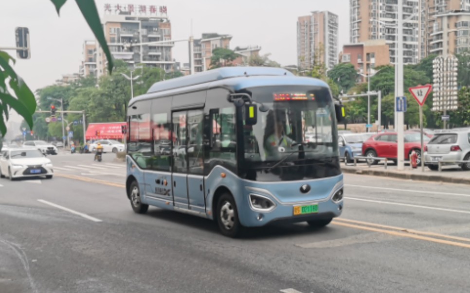 [东莞公交]lg1路宇通e6s-zk6601bevg1乘车运行区间