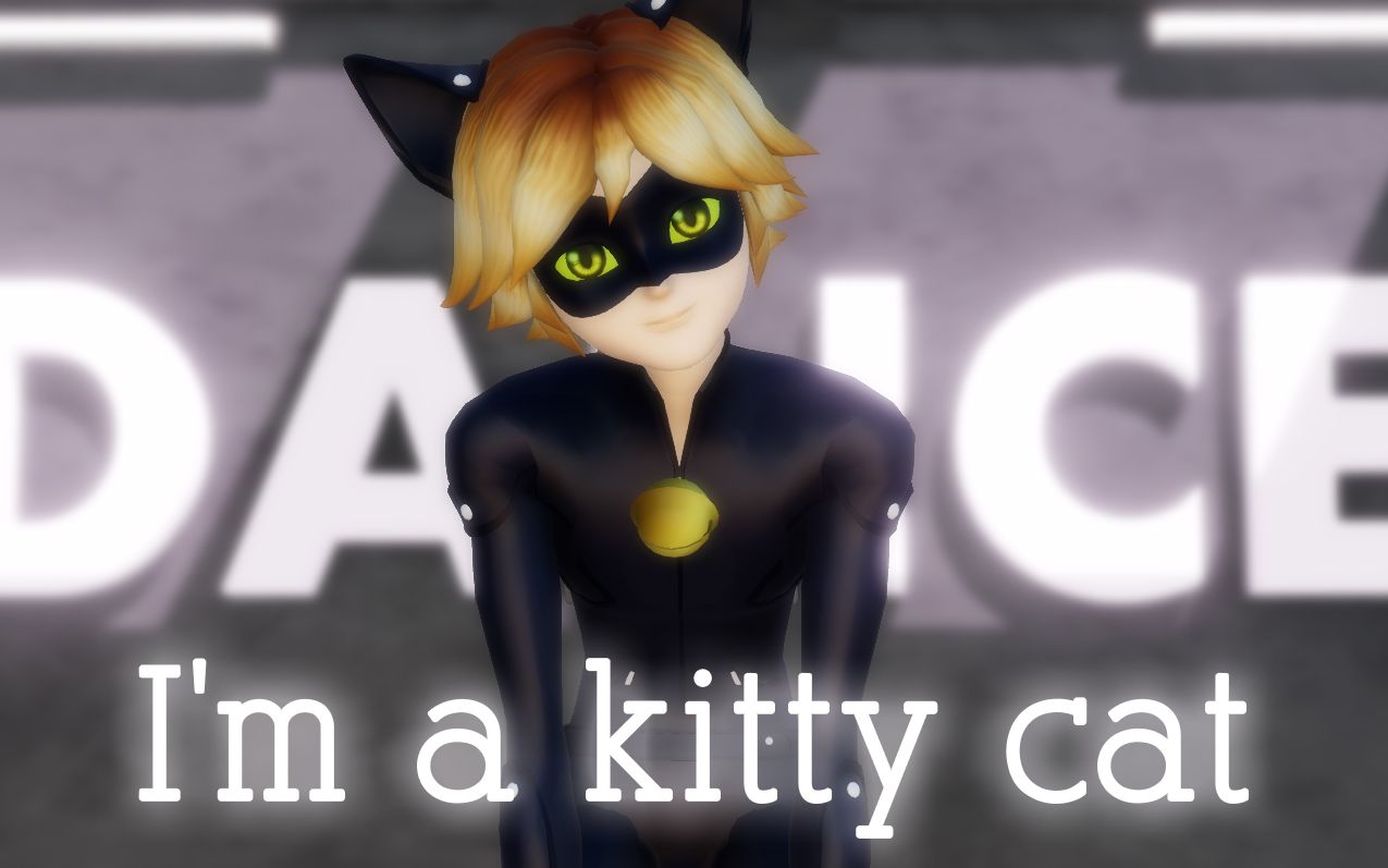 【瓢虫少女MMD】I'm a kitty cat哔哩哔哩bilibili