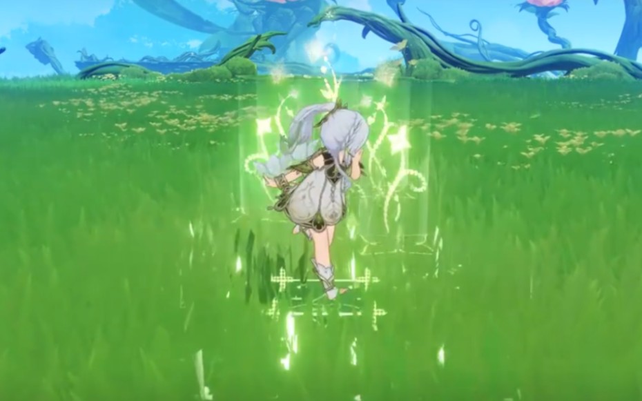 高清草神!全技能详解!实机!_哔哩哔哩bilibili_原神