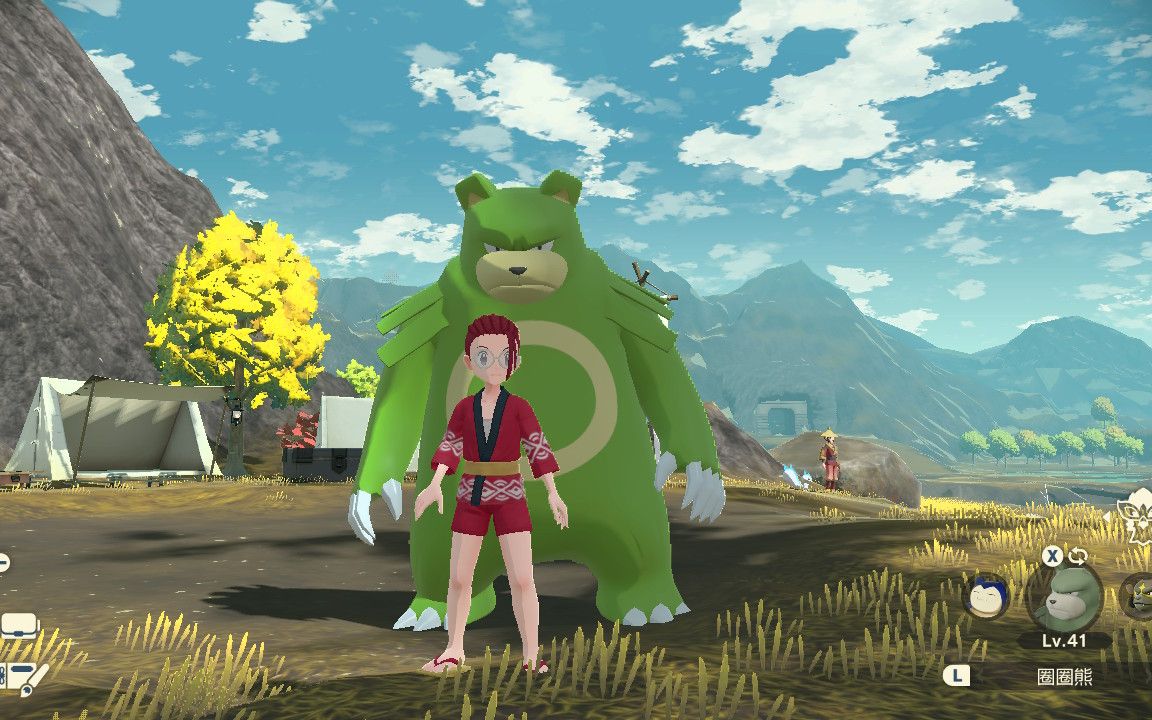 宝可梦传说阿尔宙斯# 闪光头目圈圈熊