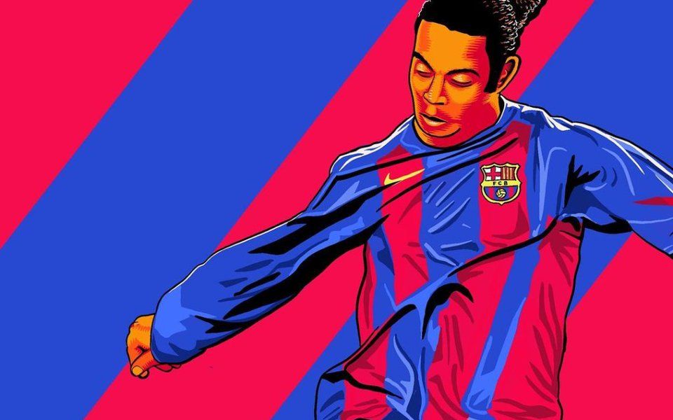 小罗令人难忘的进球 罗纳尔迪尼奥