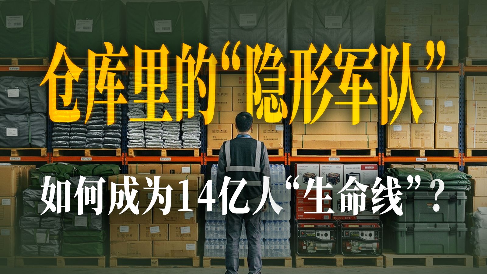 中国悄悄建了一张“看不见的网”【大国之治·应急物资储备】