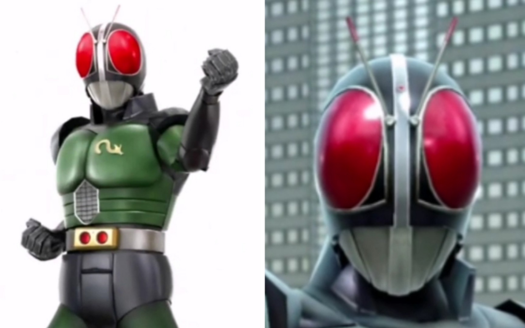 日本遊戲之假面騎士black rx變身必殺技新舊優化效果對比影片