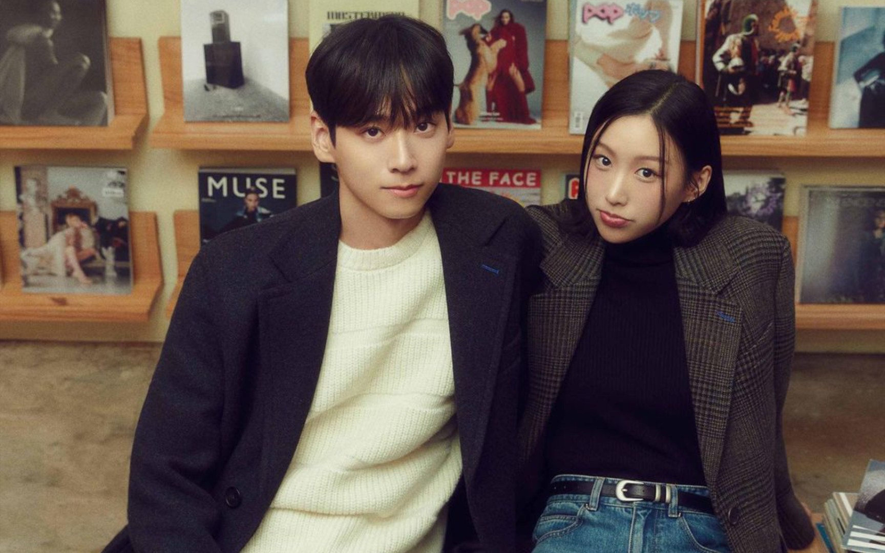 好配!是heart signal四季以来第一对真情侣广告画报吗