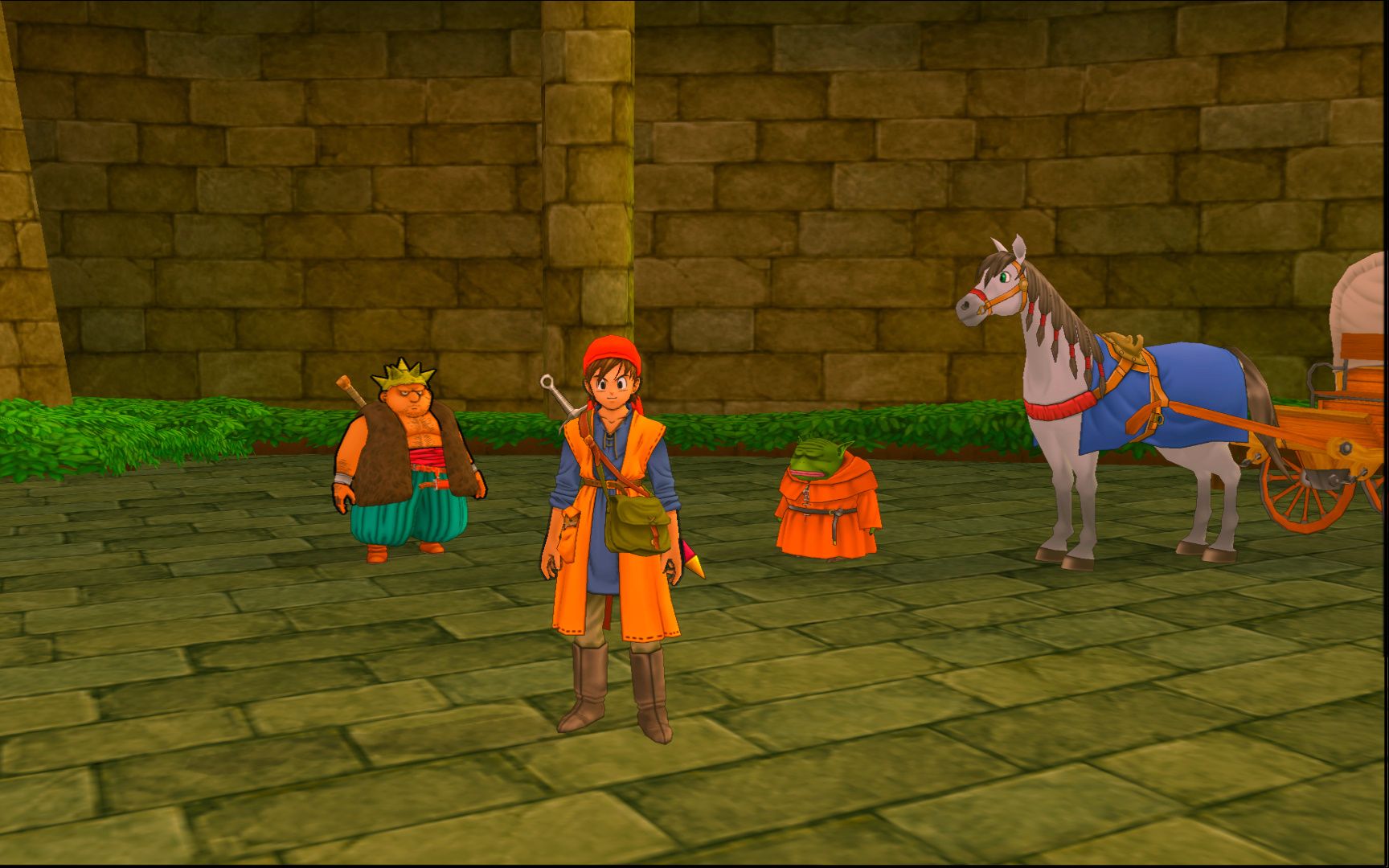 ps2《勇者斗恶龙8》汉化版模拟器测试