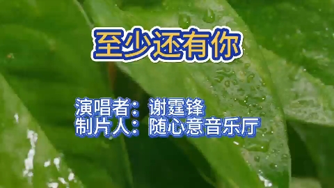 谢霆锋用《至少还有你》,守护你的世界不孤单