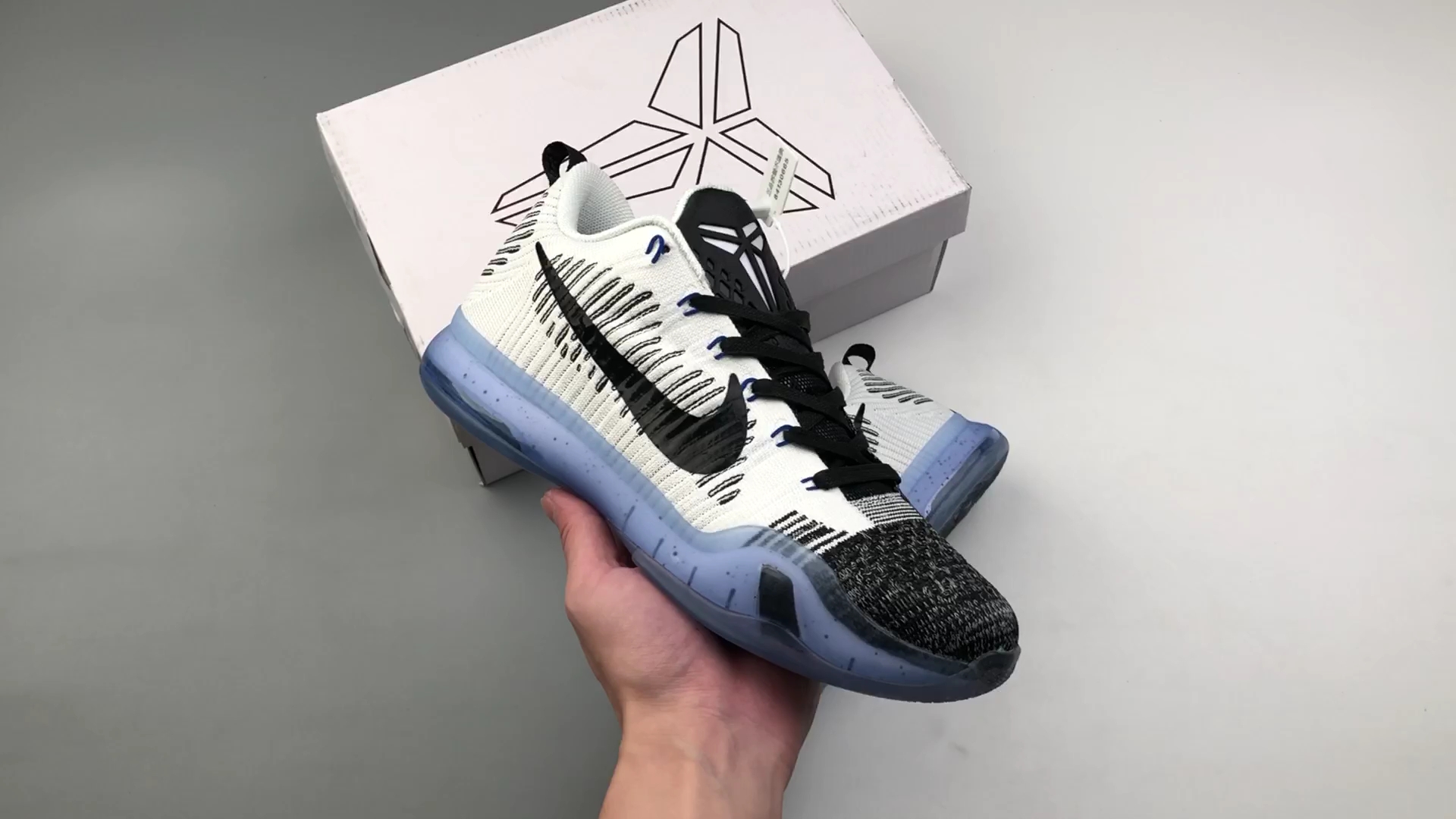 nike kobe10 elite low zk10 黑白 科比10刺客