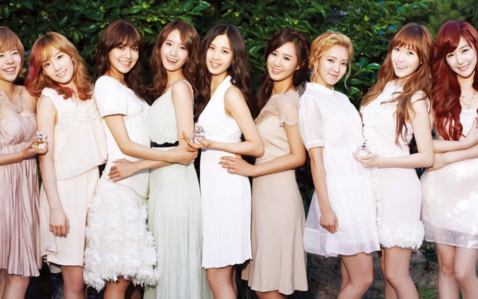 少女时代一位汇总,永远的韩流女帝,聚是一团火,散是天星!