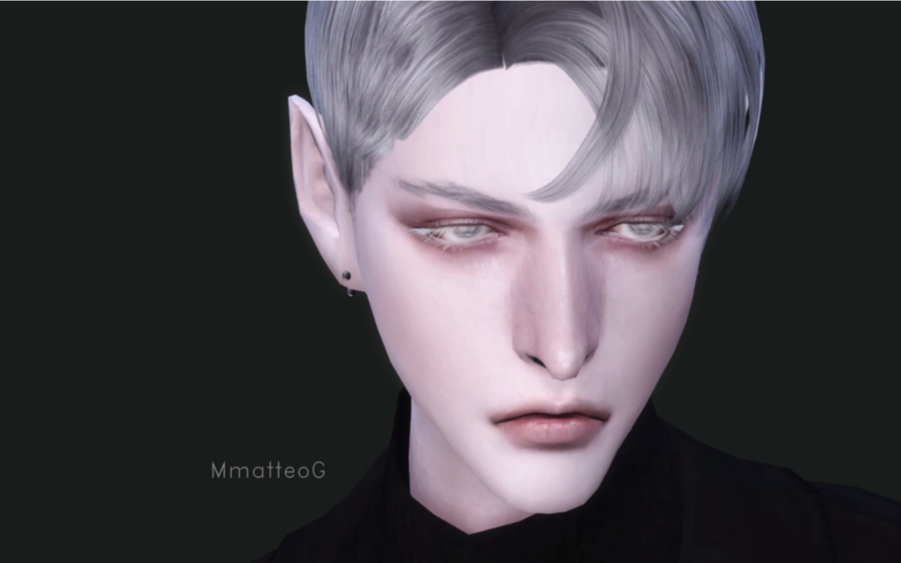 模拟人生4捏脸据说每个ts4玩家都会捏伯爵52