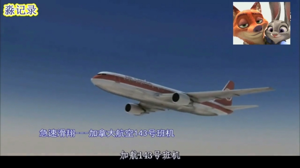 95吨重的滑翔机加拿大航空143号班机事故基米尼滑翔机