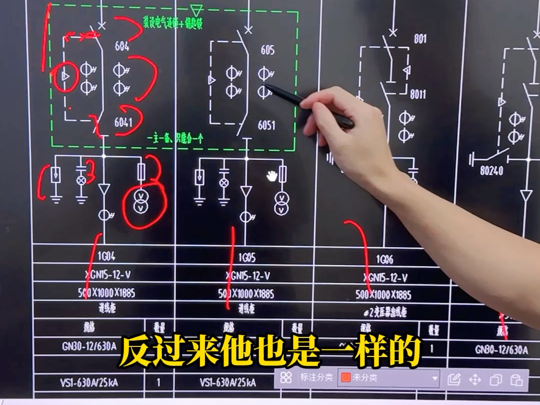 高压一次系统图怎么看哔哩哔哩bilibili