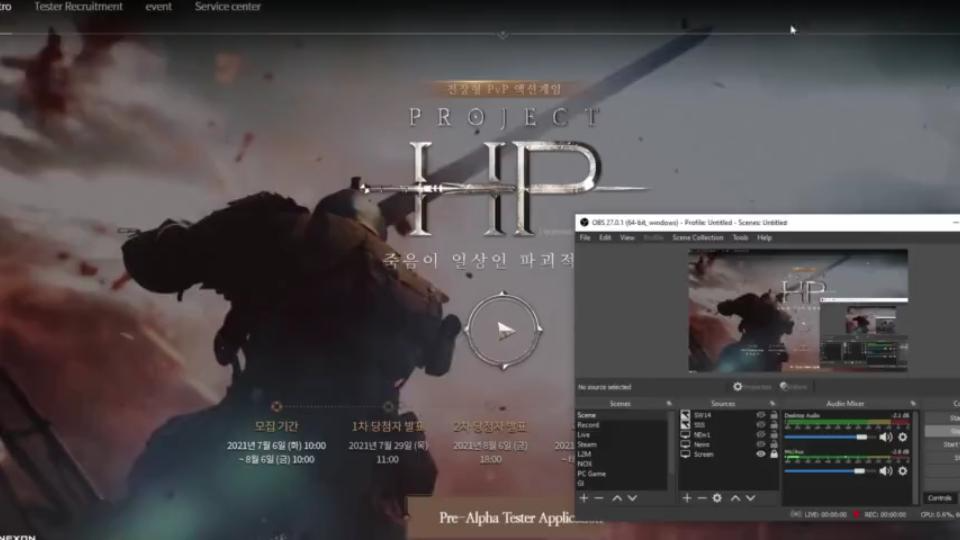 [图]nexon发行 PVP 多人混战动作游戏《project HP》—内测申请教程