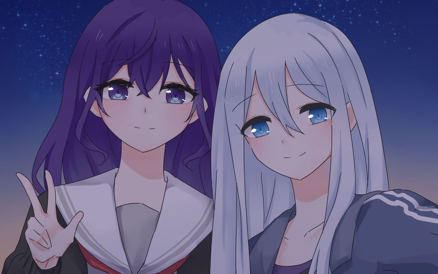 【pjsk手书/奏真冬】宇宙の季節