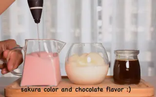【每日咖啡短视频】猫爪牛奶冰+樱花奶泡咖啡