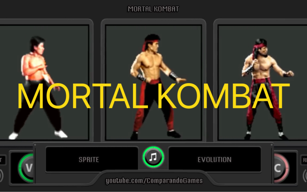 [图]Mortal Kombat Characters（真人快打 角色出场基本动作123代）