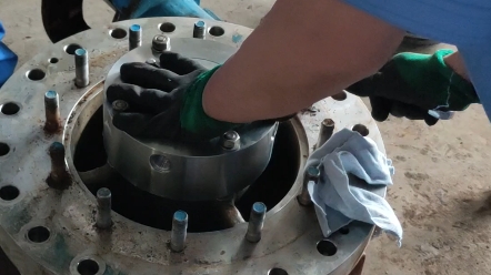 不锈钢多级泵更换水封图片