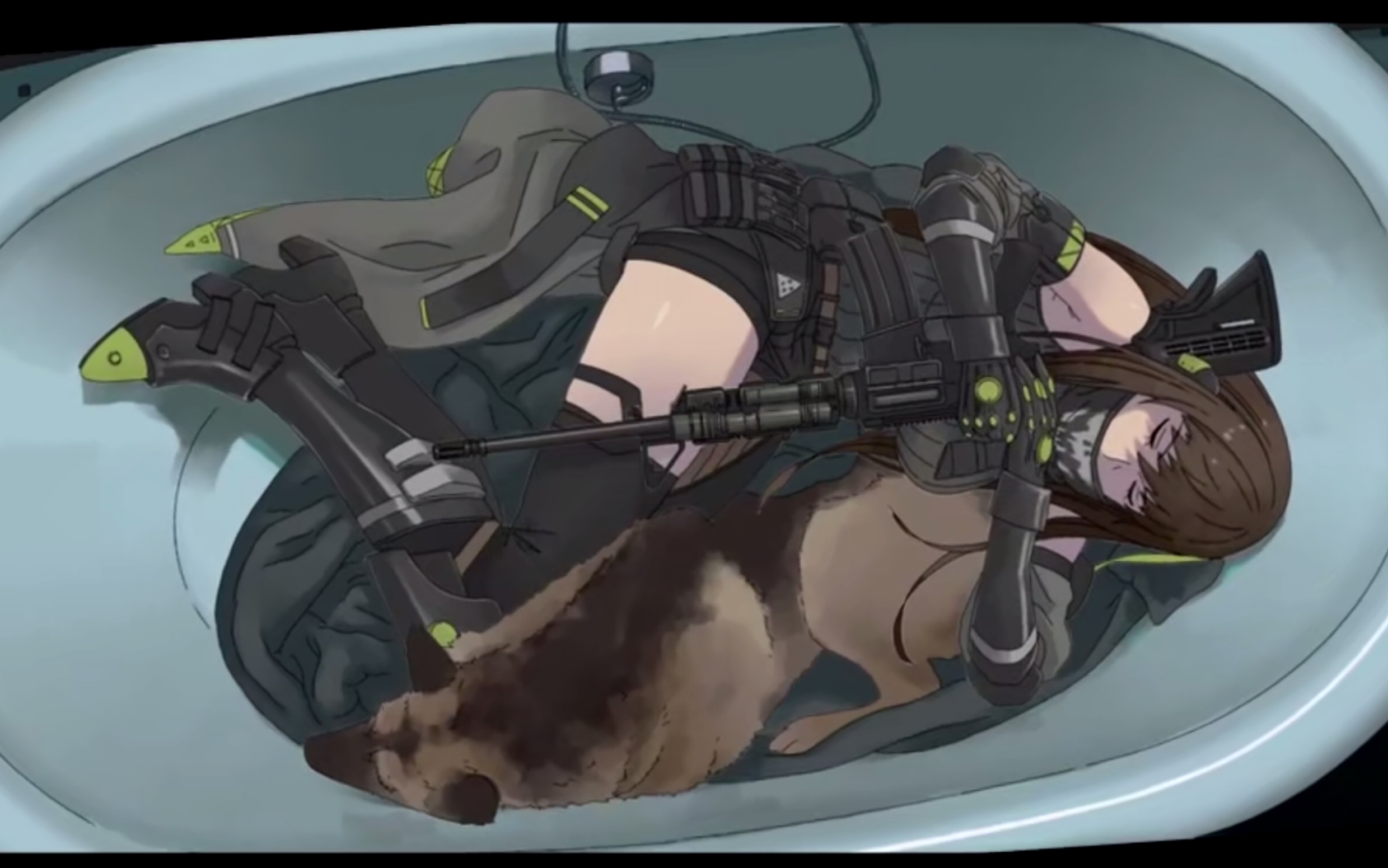 【沐霖rem】少女前线 偏振光 第五章 视线边界 可观测的极限ii 小公主