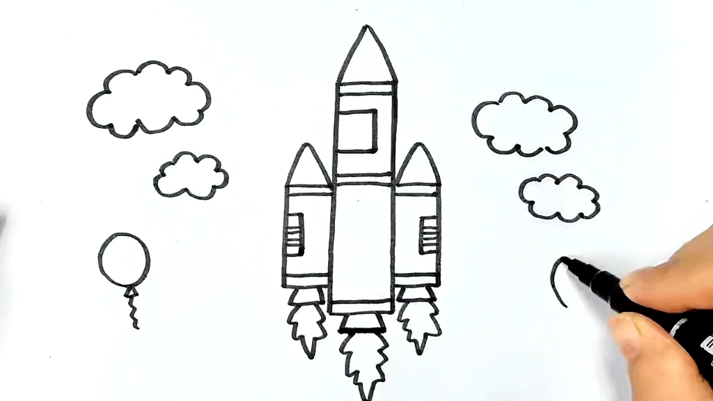 教程小火箭画画配置