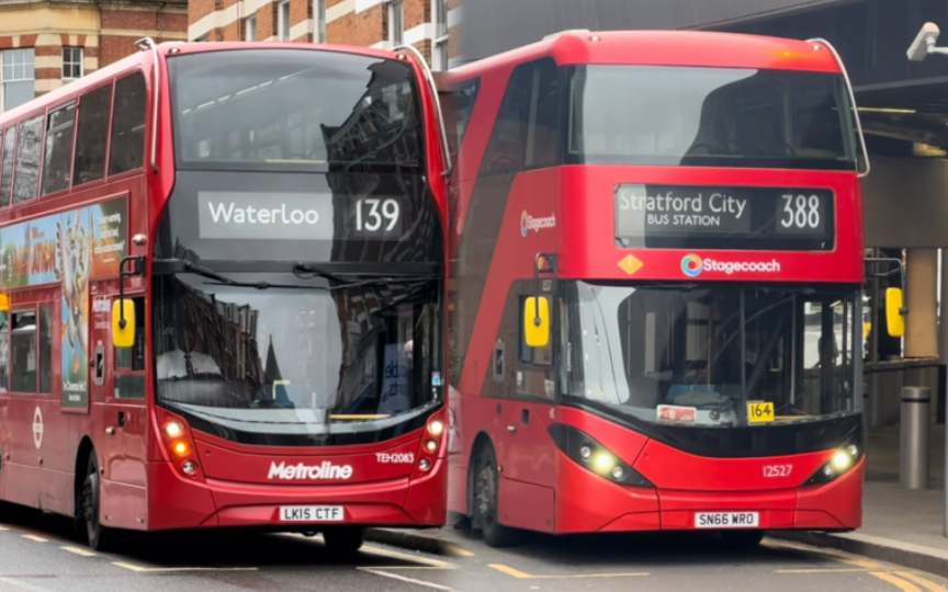 伦敦双层巴士 使用丹尼士(adl)车身的部分公交车型合集 (包含比亚迪