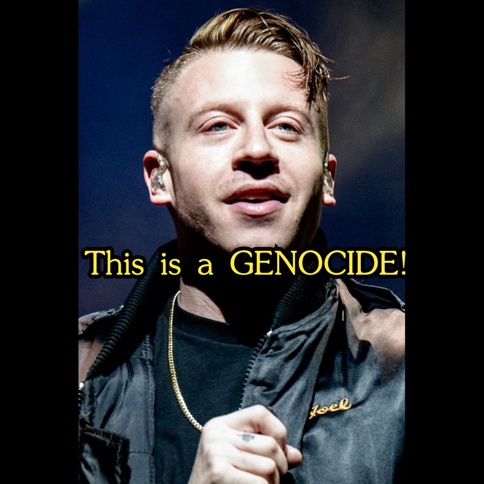 巴以冲突升级:美国知名说唱歌手马克莫尔不再害怕说出真相!