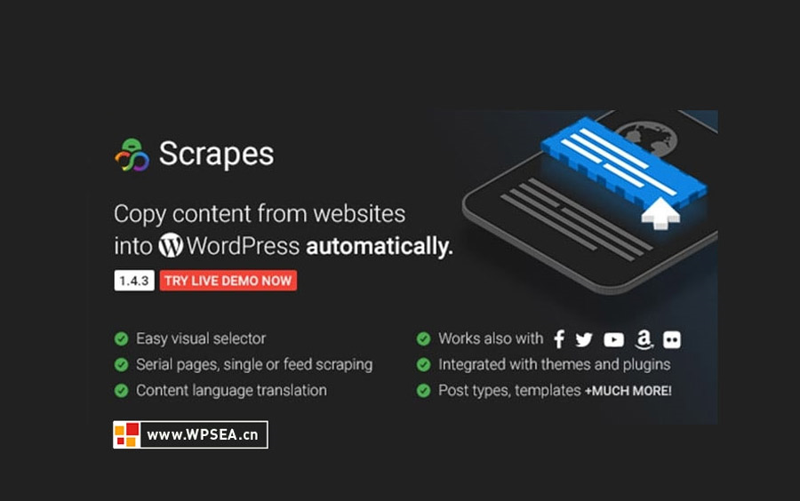 Scrapes 全自动WordPress可视化内容采集插件使用指南哔哩哔哩bilibili