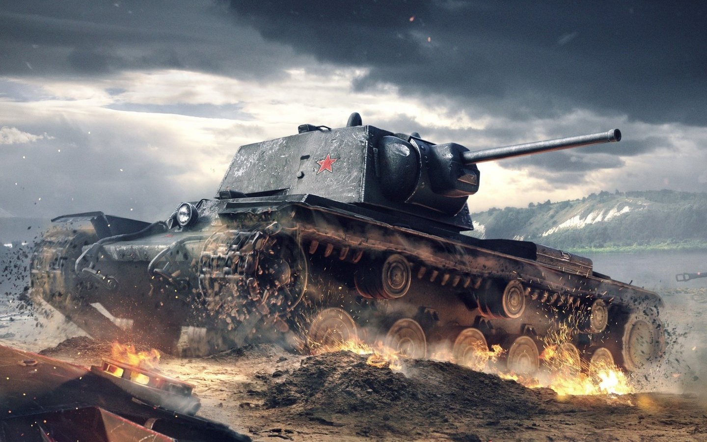 国民太太列克星敦〕《坦克世界闪电战》kv-220t强无敌打钱日常 t434