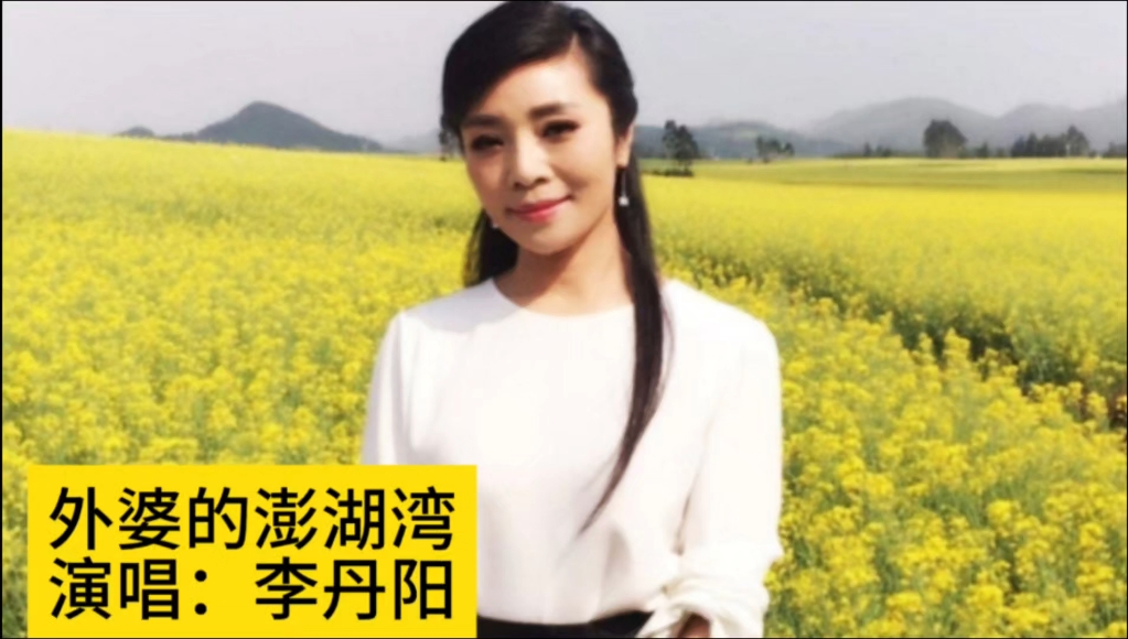 李丹阳演唱《外婆的澎湖湾》,八十年代的美好回忆哔哩哔哩bilibili