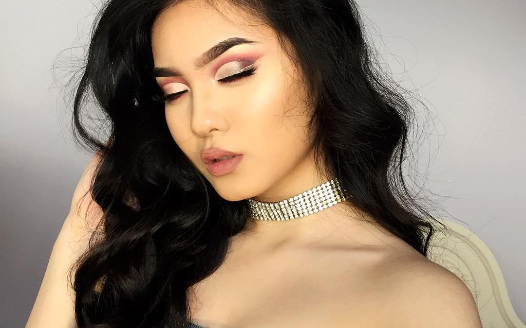 (chit chat) grwm_ glitter cut crease (asian_hooded eyes)