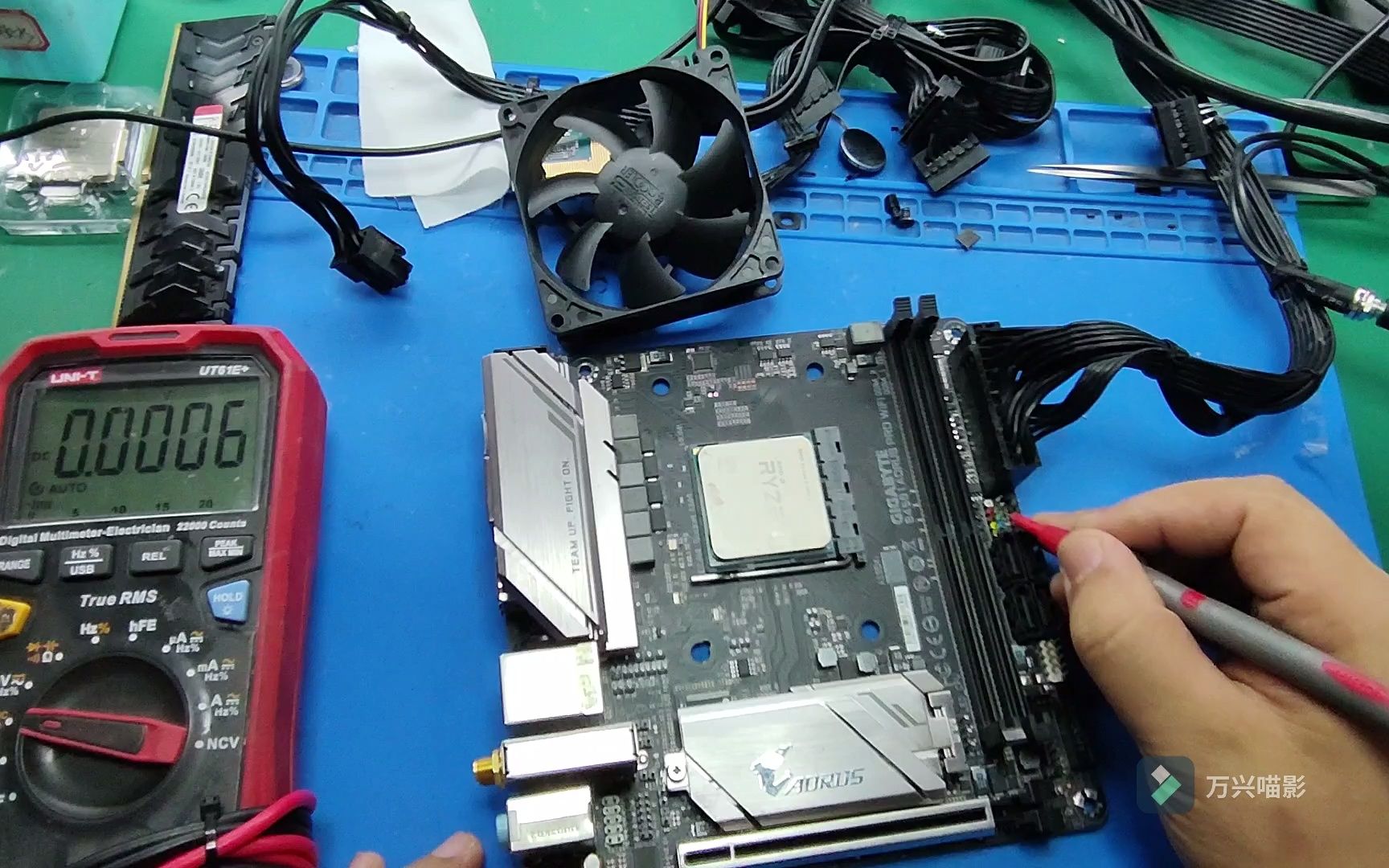 技嘉b450i开机无反应维修_哔哩哔哩_bilibili