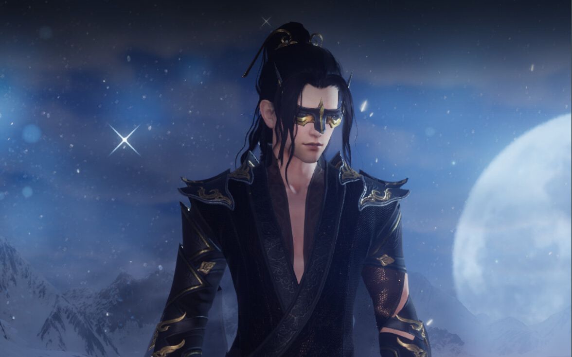 【剑网3】冰上曼舞——成男黑楼兰